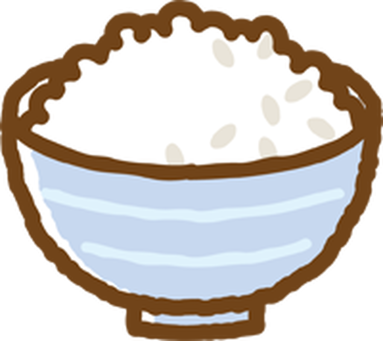 無料 ごはん D037 Png イラストショップくま 商用利用okのかわいいイラストのフリー素材がたくさん