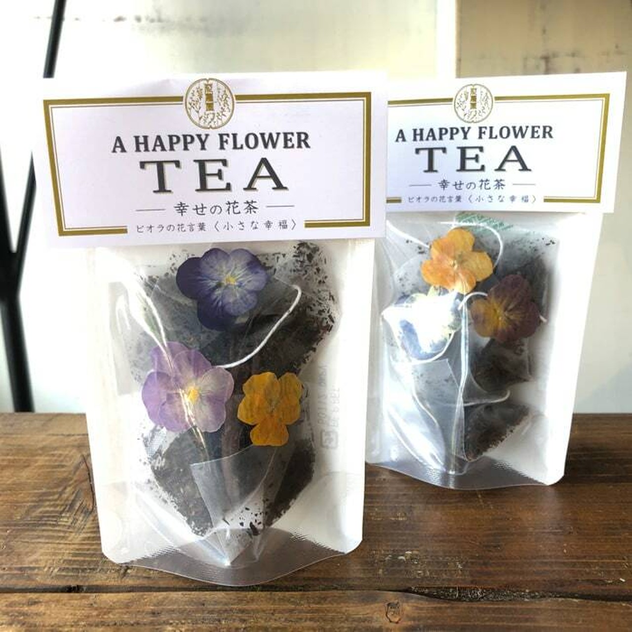 87farm A Happy Flower Tea 幸せの花茶 食べられるお花の紅茶 雑貨屋 Hocoro ホコロ