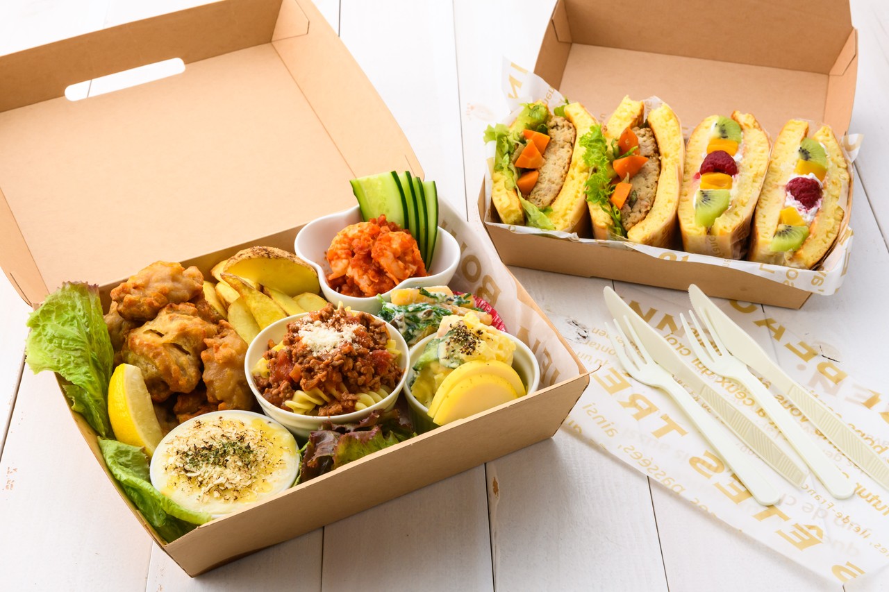 パーティBOX&パンケーキサンド セット【前日までに要予約】