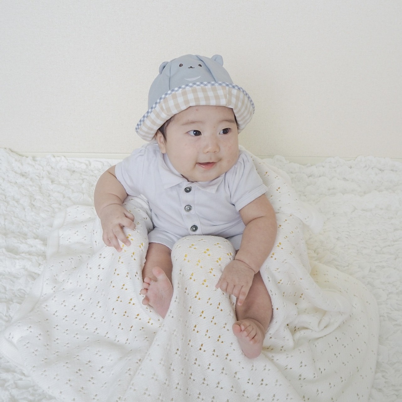 つみきのおさんぽ帽子(baby)