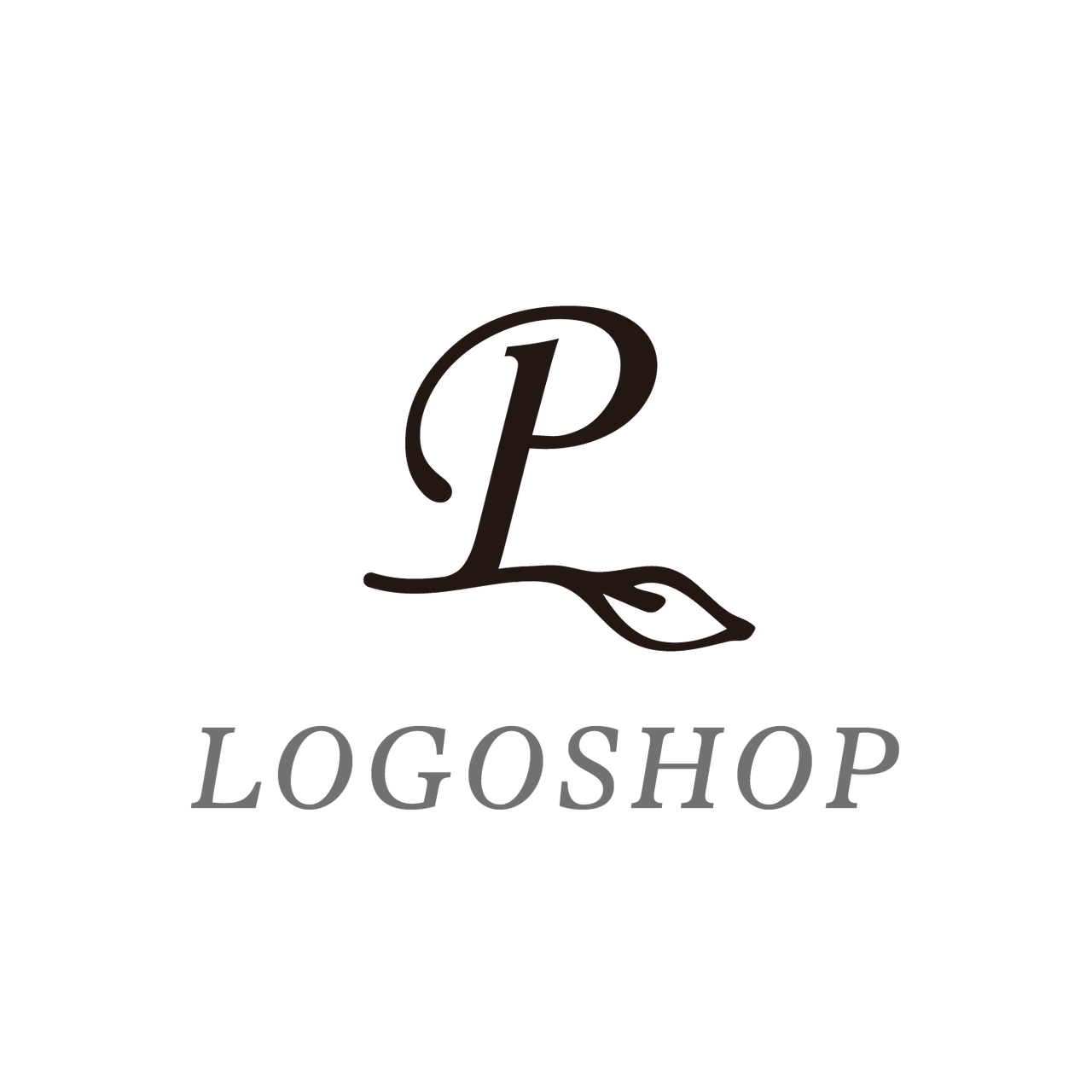 P ロゴ販売 作成 ロゴショップ Logoshop