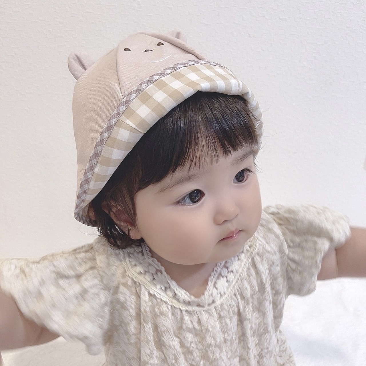 つみきのおさんぽ帽子(baby)