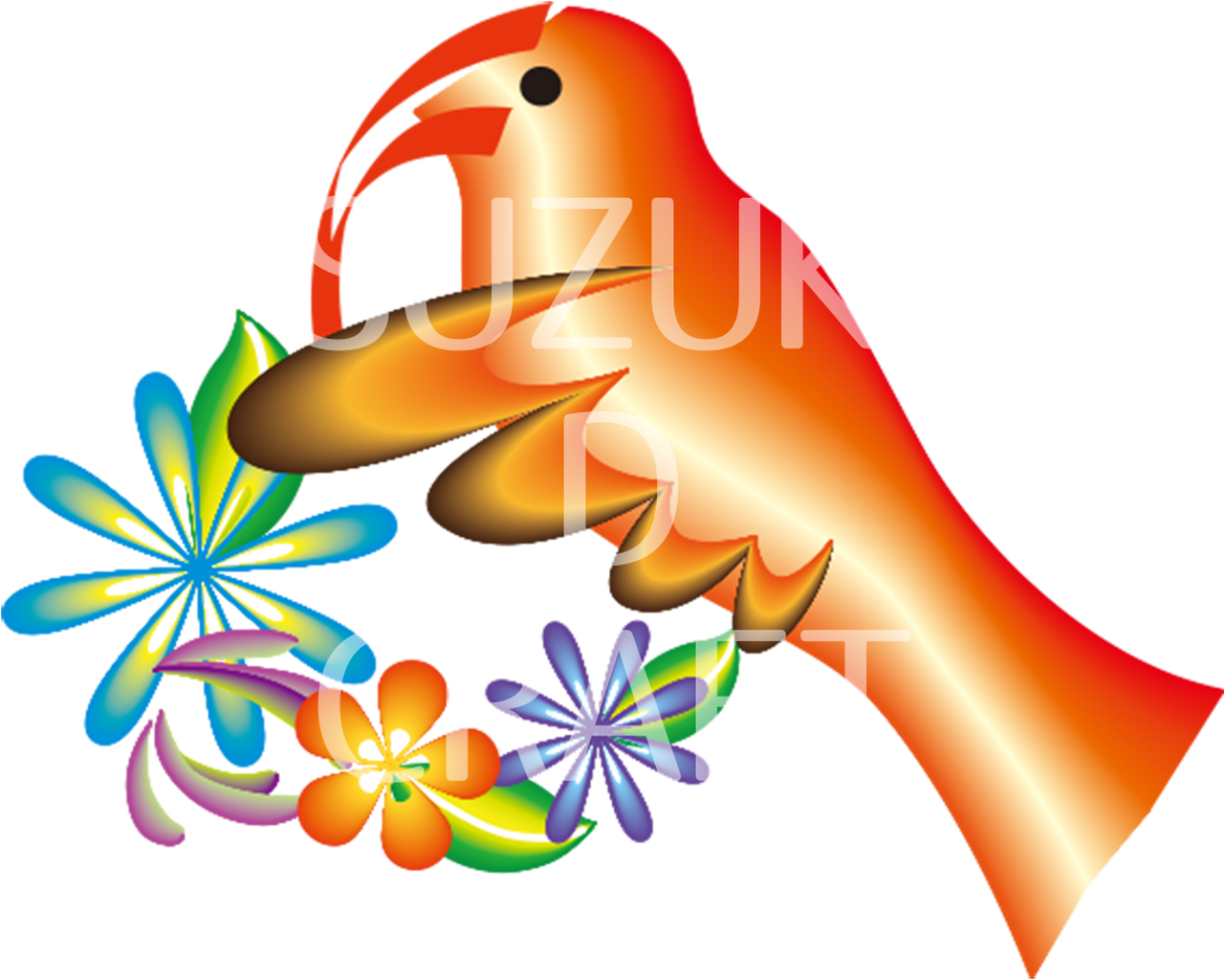 ハワイ花文字 Suzuki D Craft