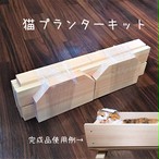 シングルベッドサイズ 付知ヒノキの高級ねこプランター 受注生産 ゴシンボク 龍の家つけち峡ブルー 岐阜県中津川市付知町の木工製品など土産販売