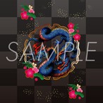 青龍 待ち受け用壁紙画像 日本画風アートイラスト Jpndragon