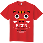 受注生産 赤べこフェイスtシャツ イタリアンレッド F Con公式通販サイト