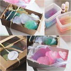 オンラインzoomデモンストレーション ハートのアロマソープ 蒼soap 宝石石鹸作り１時間半 手づくり石けんの店ツクツク Natural蒼