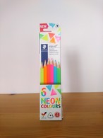 ステッドラー エルゴソフト色鉛筆 ネオンカラー 蛍光 ６色セット 山下文粋堂オンラインショップ はるき文具店