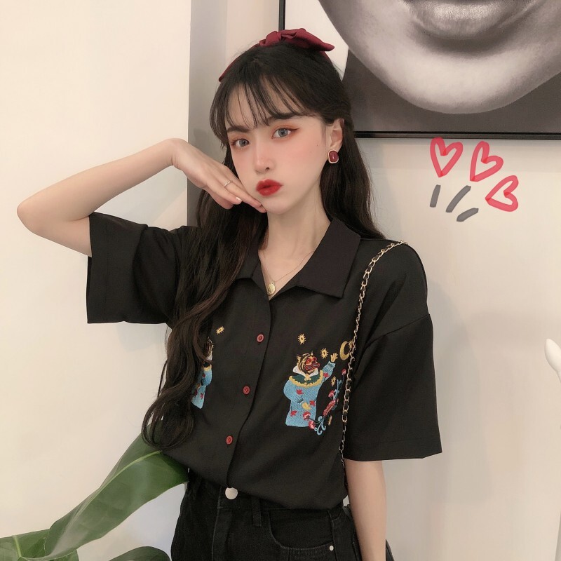夏にぴったり カラフルな古着系柄シャツ特集 韓国系 プチプラレディースファッション通販サイト Fashy ファシー