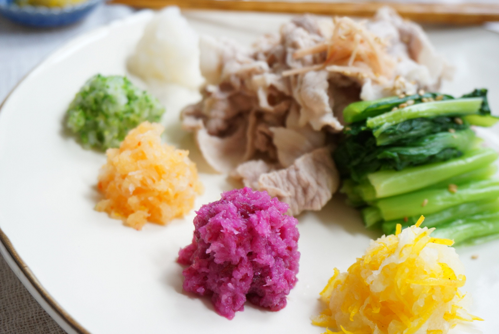 カラフル大根おろし Omae Farm カラフル大根おろし Omae Farm