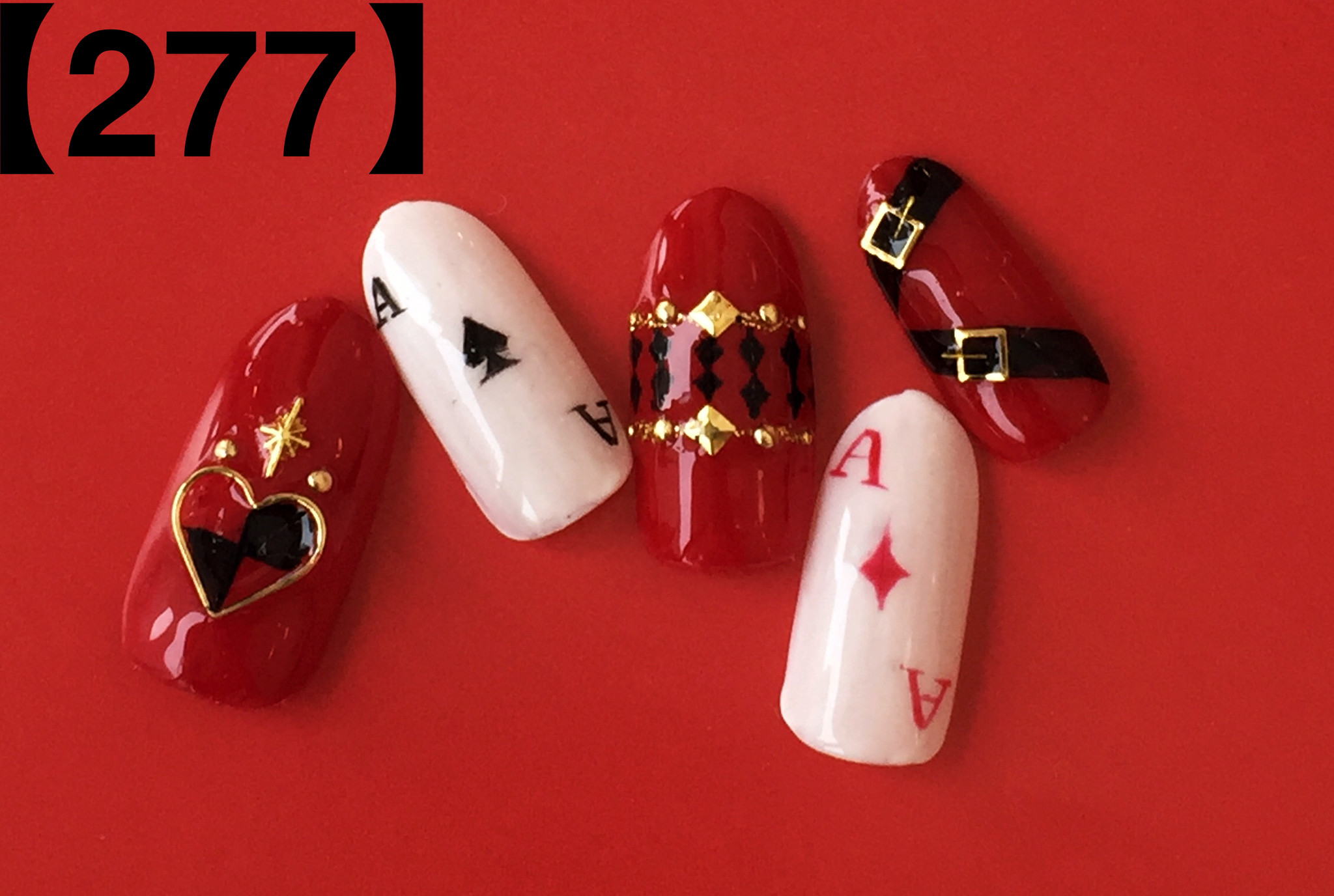 トランプ柄ネイル Twinkle Star