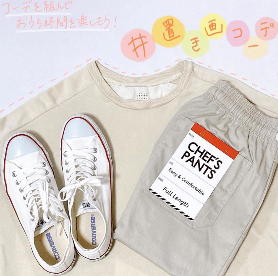 インスタグラムで服の投稿をしています Eve