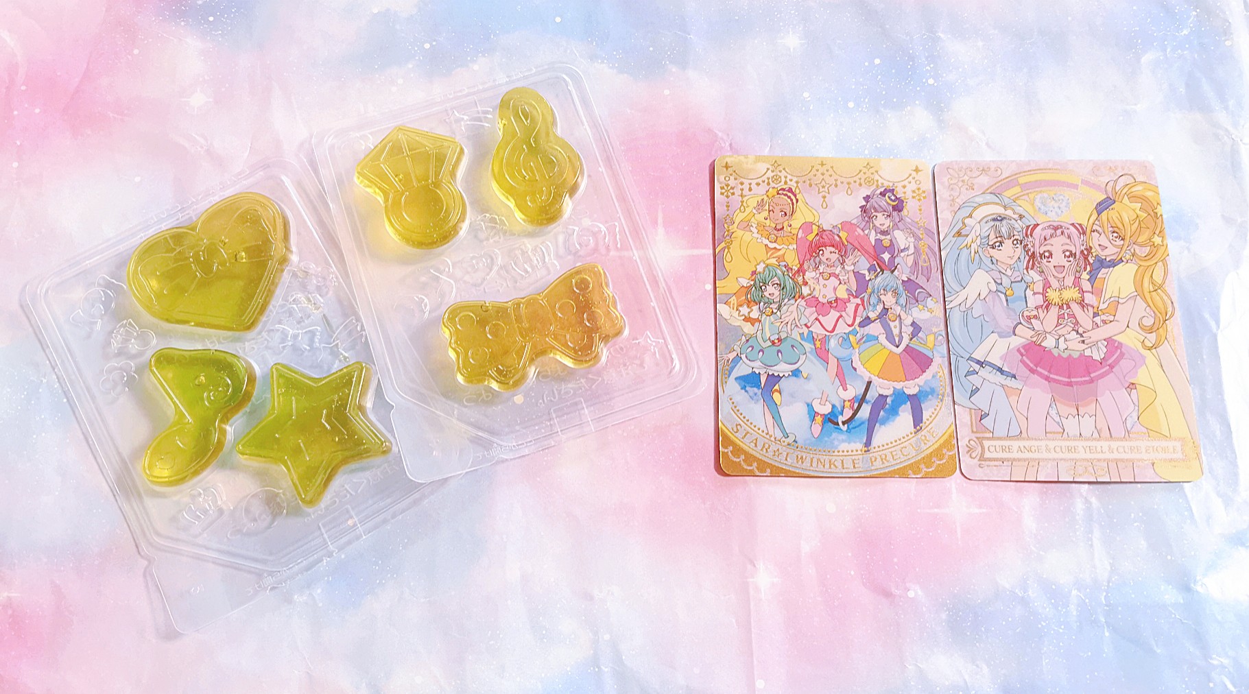 プリキュアオールスターズキラキラカードグミ 開封してみた 女の子向け玩具 ホシノカケラ プリキュアオールスターズキラキラカードグミ 開封してみた 女の子向け玩具 ホシノカケラ
