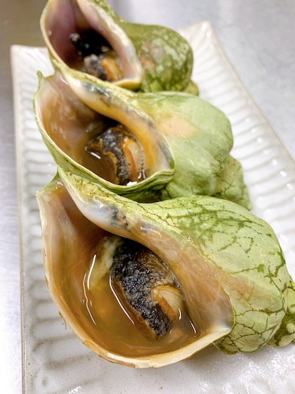 新商品 カンタンに食べられる 塩ゆでツブ貝 が本日発売となりました 噴火湾とようら観光協会