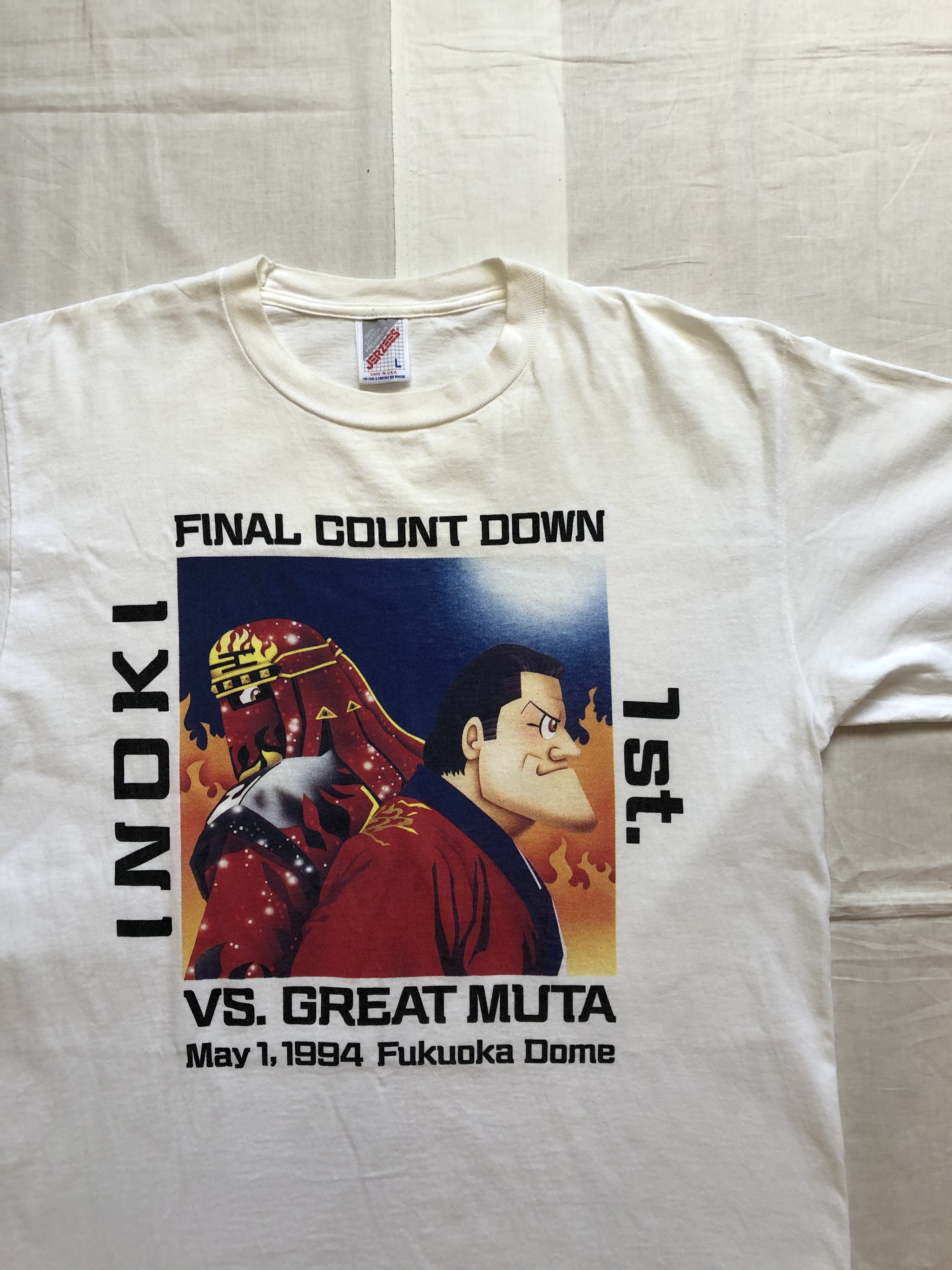 アントニオ猪木 グレートムタtシャツ Dune アントニオ猪木 グレートムタtシャツ Dune
