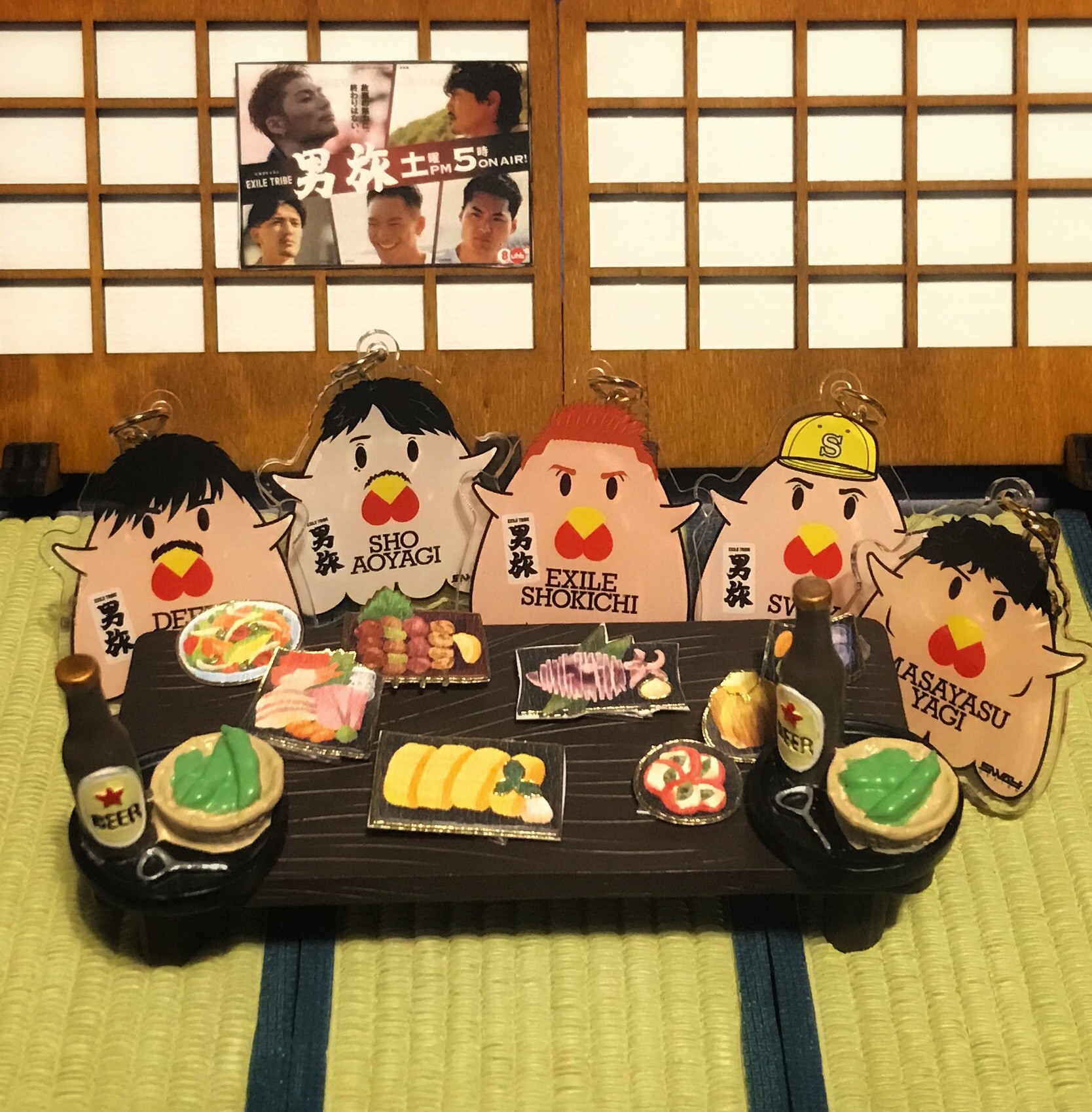 ご購入頂いた皆さまに感謝 男旅メンバー キーホルダー 全国各地へ旅立つ Exile Tribe 男旅 オンラインショップ ご購入頂いた皆さまに感謝 男旅メンバー キーホルダー 全国各地へ旅立つ Exile Tribe 男旅 オンラインショップ