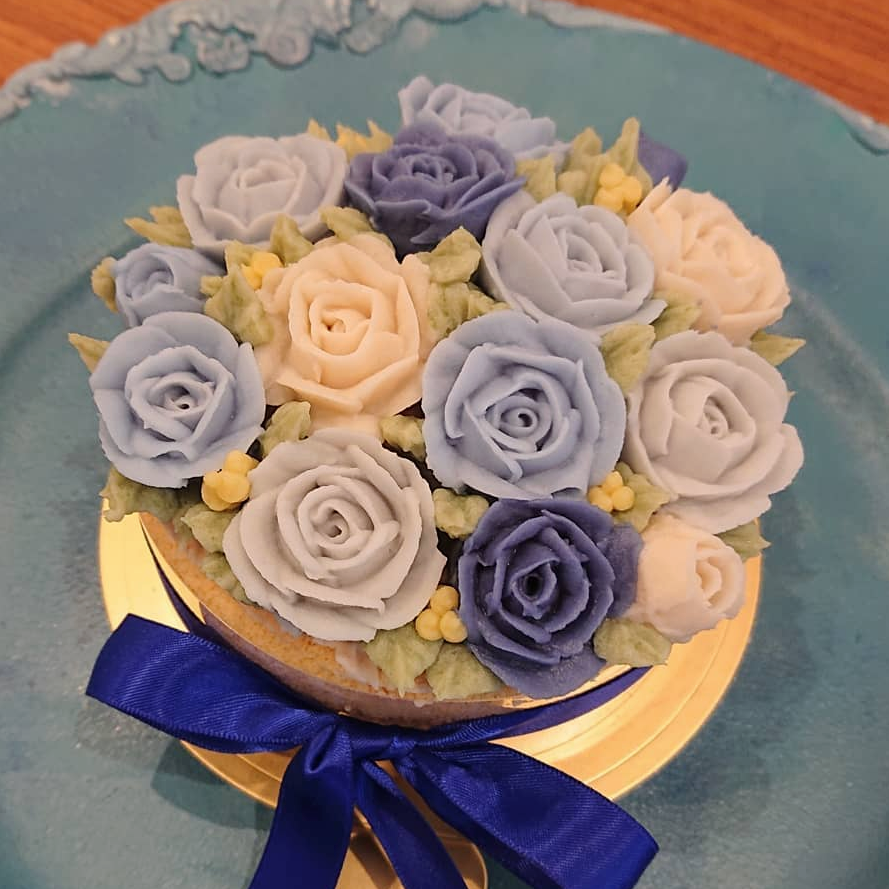 オーダーケーキのご紹介 あんフラワーケーキ 華水月 オーダーケーキのご紹介 あんフラワーケーキ 華水月