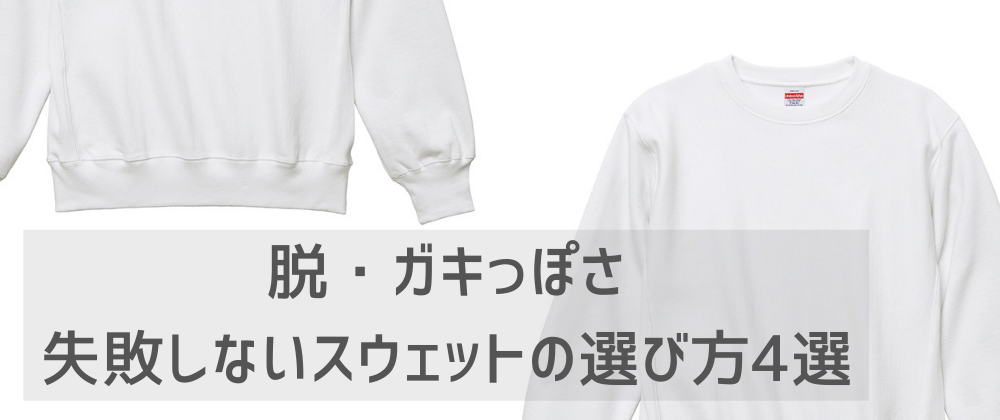 ワンポイントアパレル 脱 ガキっぽさ 失敗しないスウェットの選び方4選 Sit In Garment シットインガーメント