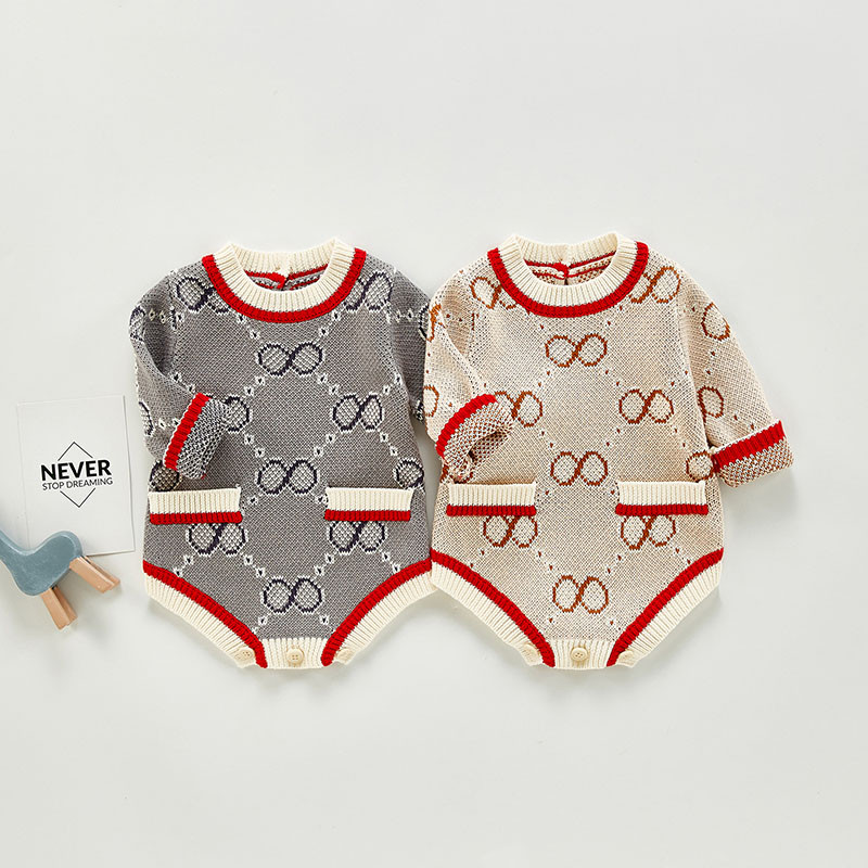 ベビー服sale中 ブランドロゴ風 ニットセーター Coosy