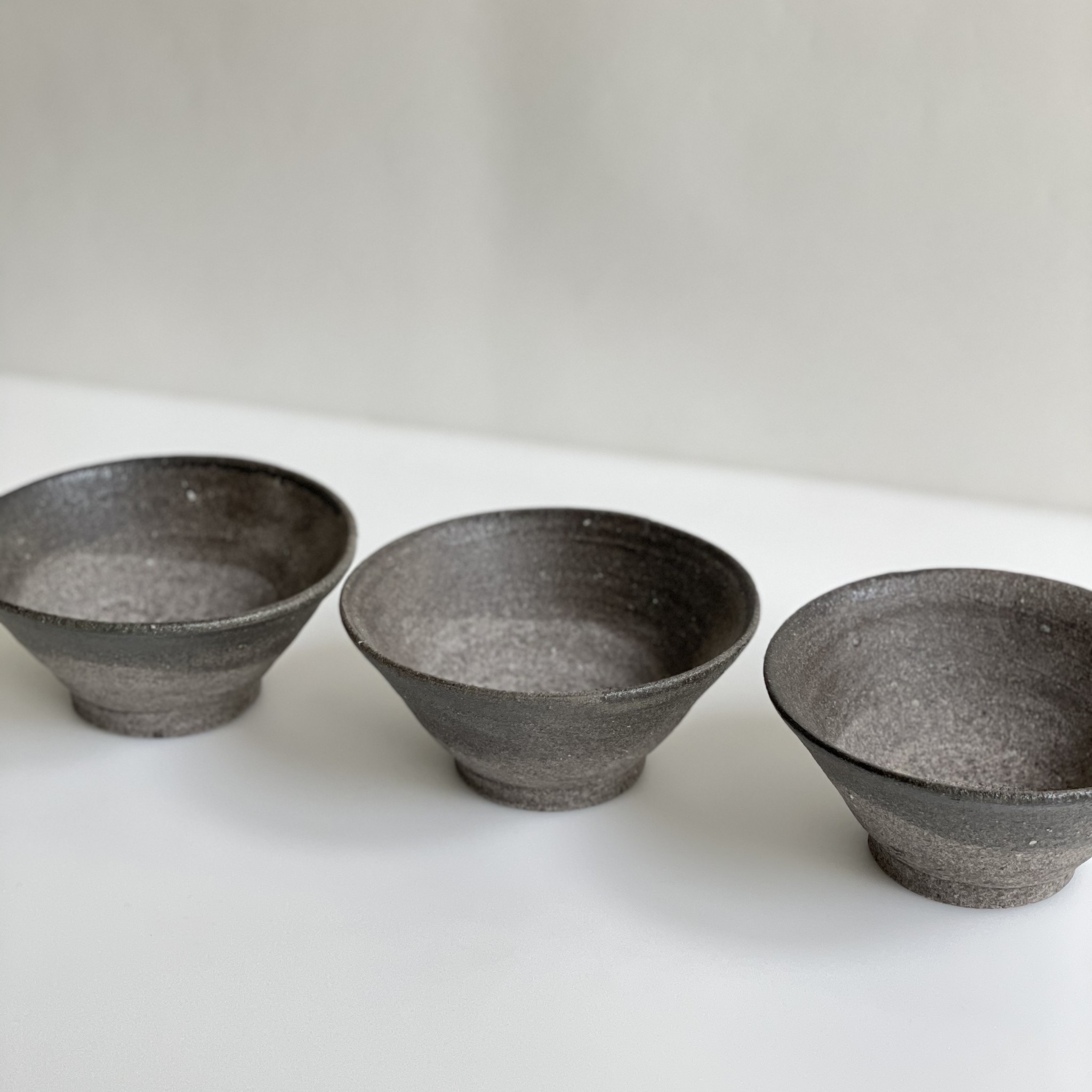 清水善行さんの須恵マカイ碗 Gallery 一白