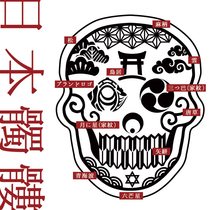 Japanese Skull 日本髑髏 Tkhome Factory Japanese Skull 日本髑髏 Tkhome Factory