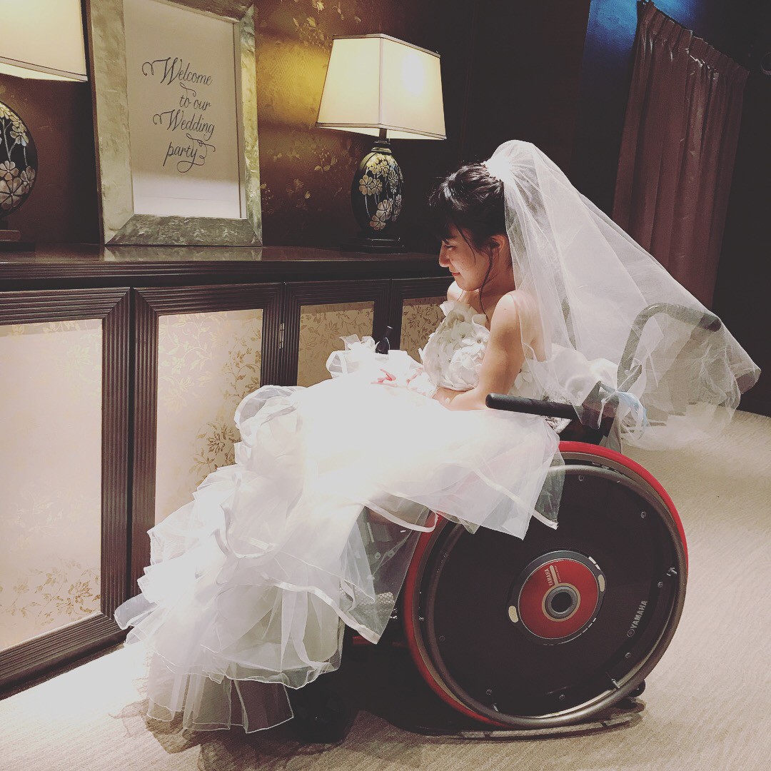 車椅子ウェディングドレスリメイク 布職人のお直し屋さん 車椅子ウェディングドレスリメイク 布職人のお直し屋さん