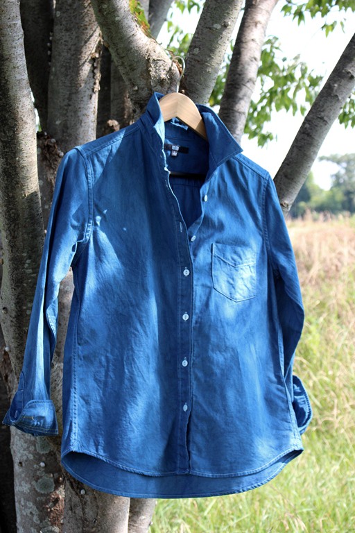 天然藍の深みのある色は 人に安らぎをもたらす 工房 エノクの輪