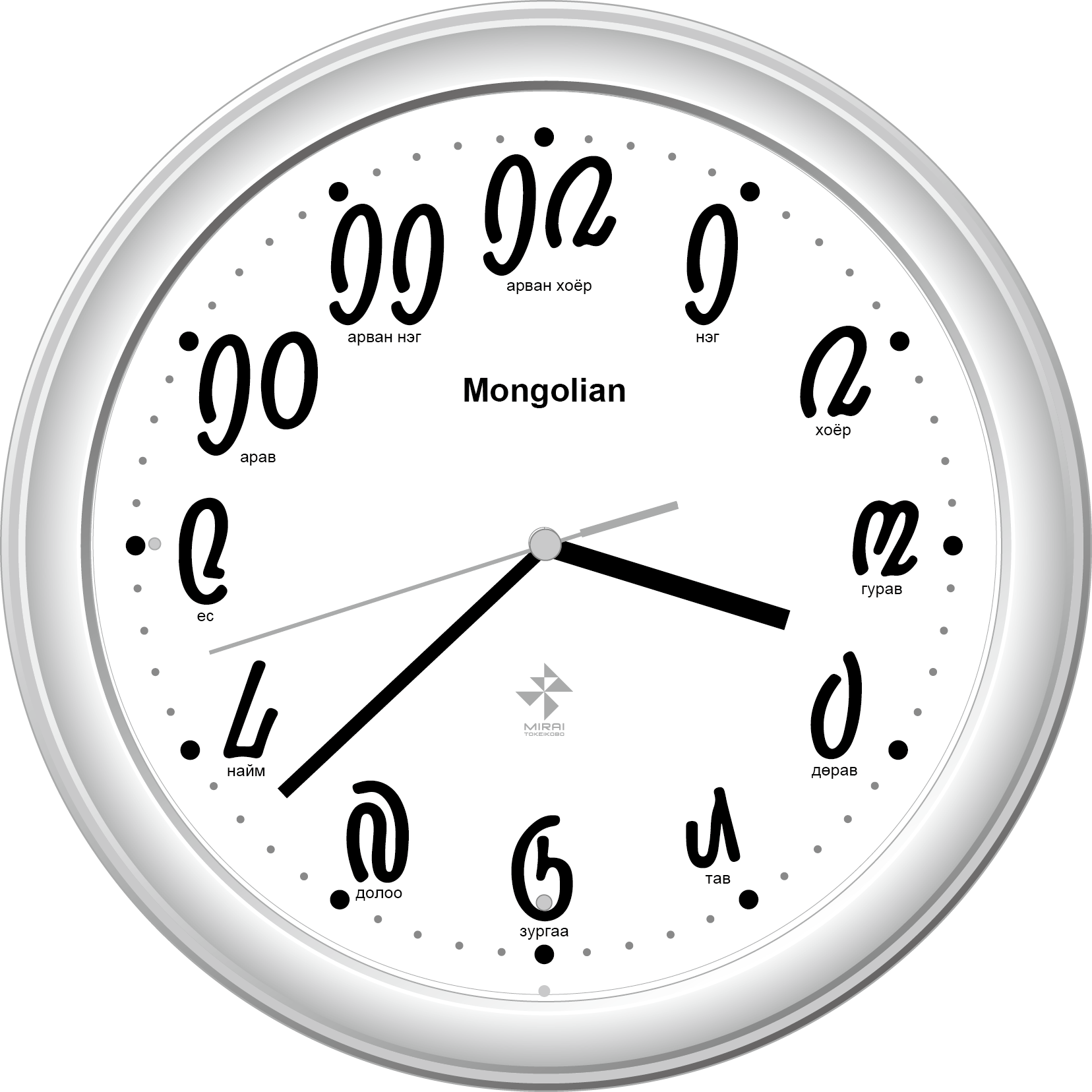 Mongolian Clock 一級時計修理技能士のお店 未来時計工房