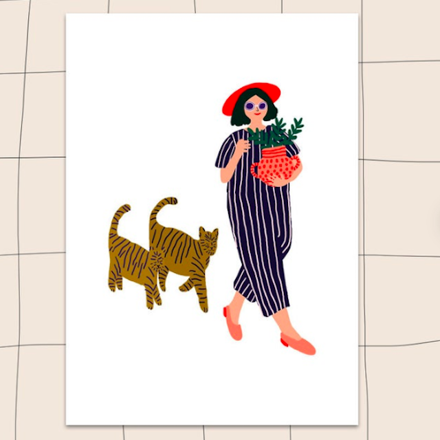 フランスからやってきた Jennifer Bouron のart Workを楽しんで Yay Design Household Goods フランスからやってきた Jennifer Bouron のart Workを楽しんで Yay Design Household Goods