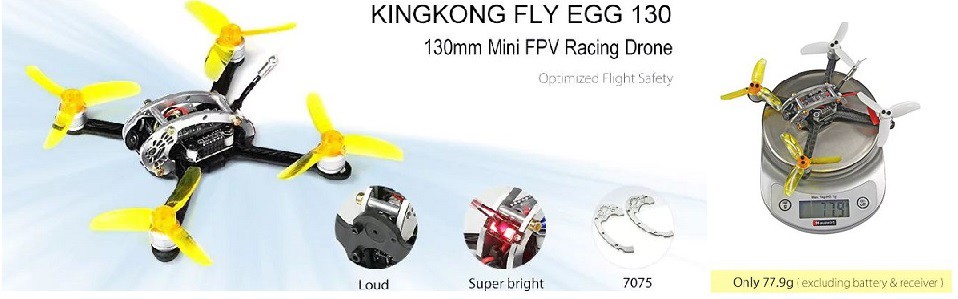 Kingkong Fly Egg 130競技用ミニドローン ブラシレスモーター付き を近日発売します ネオヘリ Kingkong Fly Egg 130競技用ミニドローン ブラシレスモーター付き を近日発売します ネオヘリ