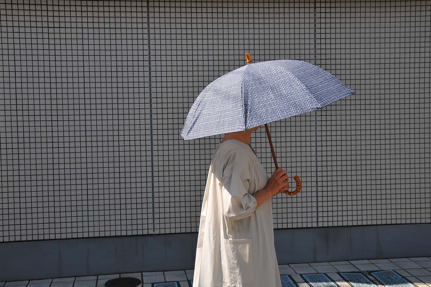 Bonbonstoreの傘とアフリカンファブリック展 Migo Labo