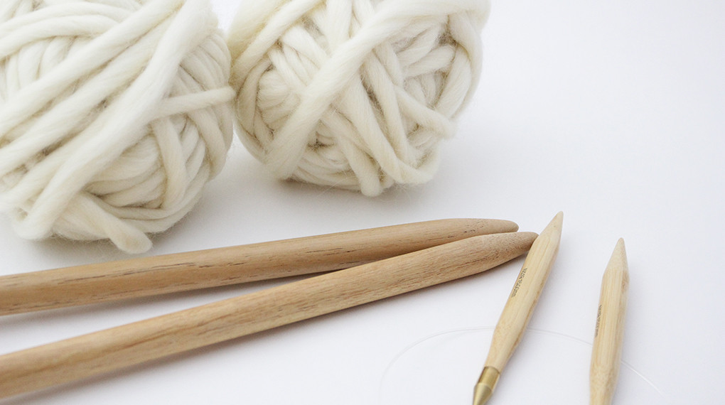 超極太毛糸を編むのに最適な 太い編み針が各種入荷しました And Wool