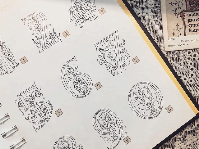 装飾文字本と雑貨入荷のご案内 Kitazawa Display Books