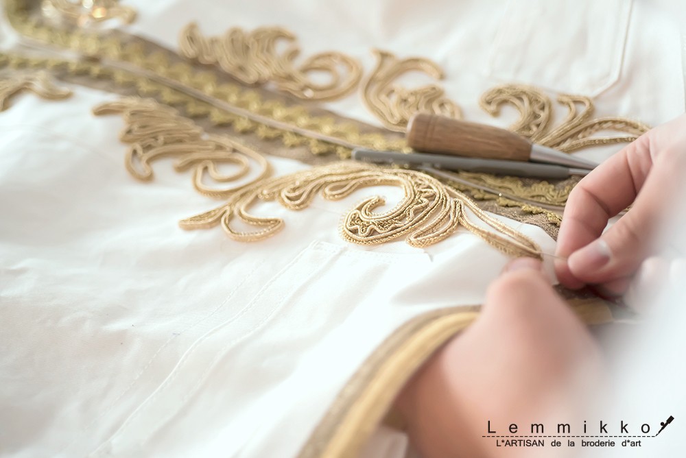 Atelier 金色のコード刺繍 オートクチュール 刺繍 東京 お教室 素材 Atelier 金色のコード刺繍 オートクチュール 刺繍 東京 お教室 素材