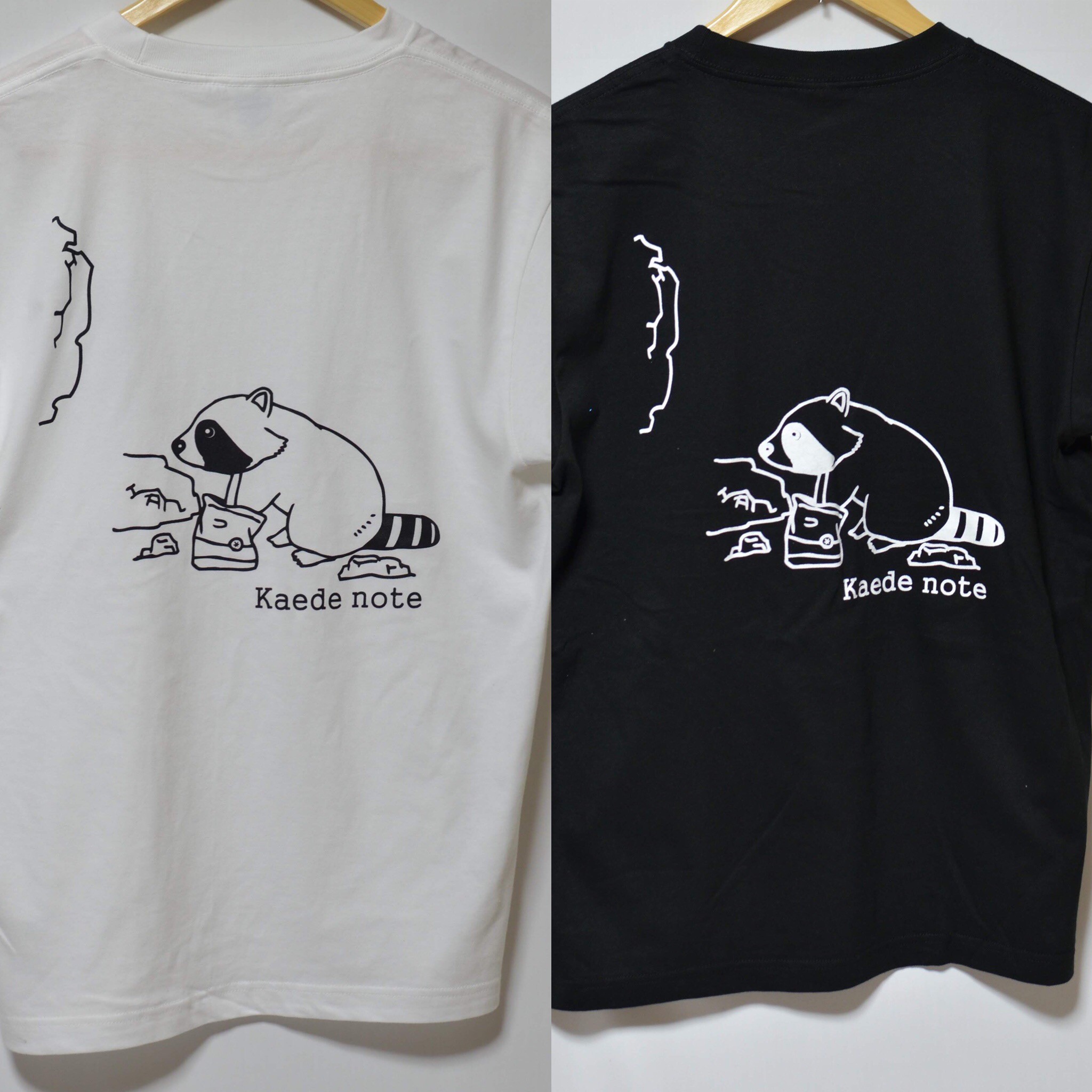 チョークアップアライグマtシャツ発売開始 Kaede Note チョークアップアライグマtシャツ発売開始 Kaede Note