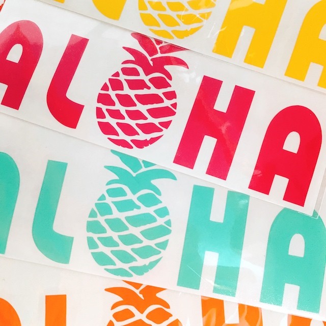 ハワイなステッカーで あなただけのオリジナルにしてみませんか Hawaiian Shop Kanoa ハワイなステッカーで あなただけのオリジナルにしてみませんか Hawaiian Shop Kanoa