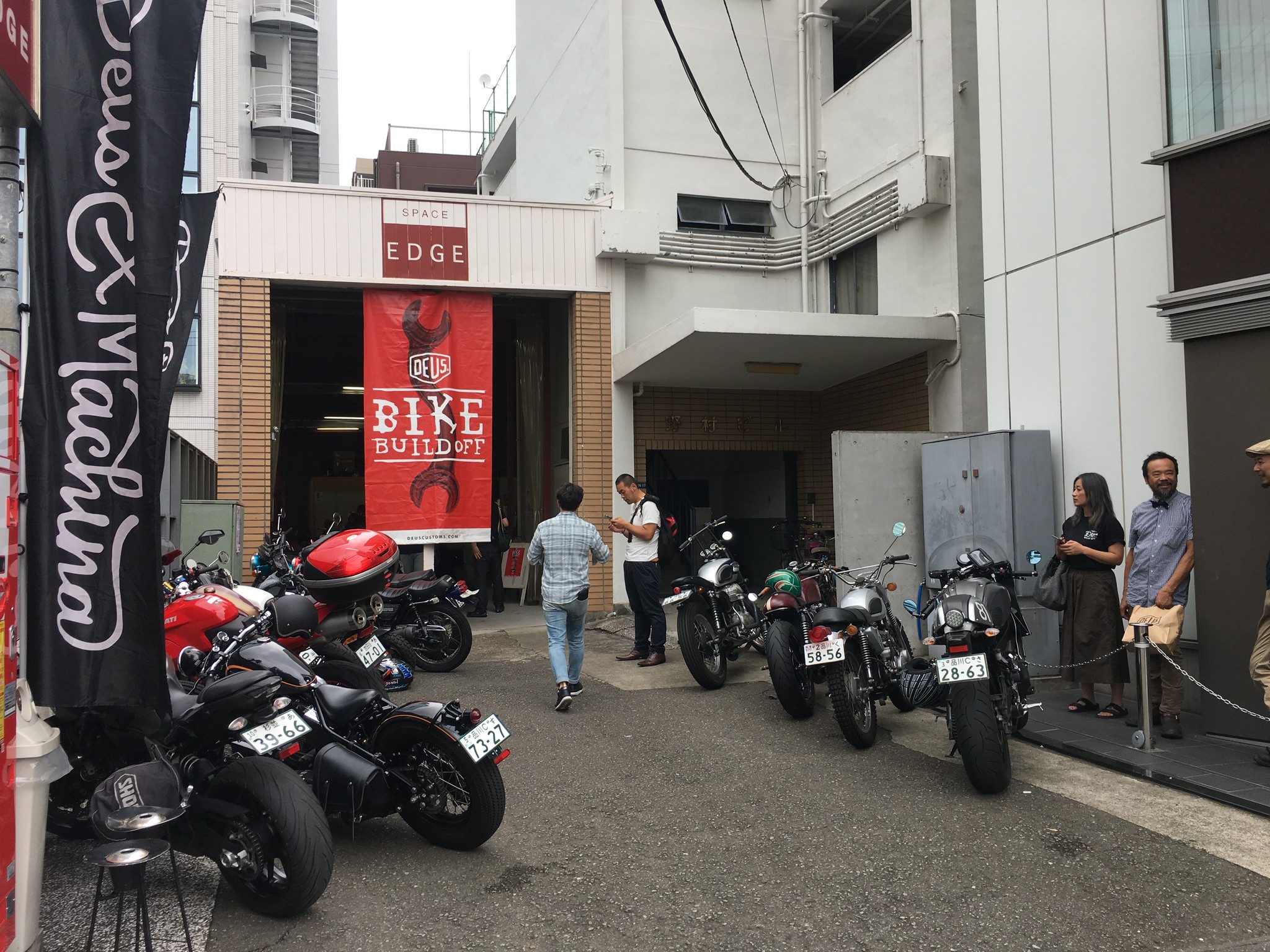 Deusbikebuildoffジャパンイベント参加 The Over Head Company