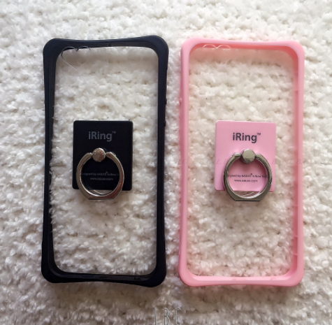 シンプルなカラーとリングのデザインが オトナ女子を演出 Iphoneケース Leo