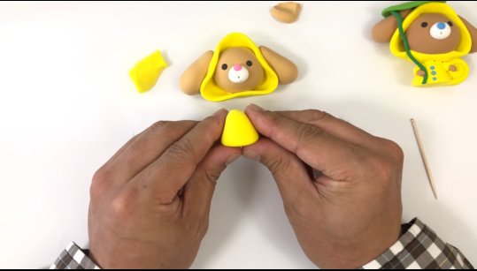 作り方 粘土だけでできる かわいいレインコートワンちゃん 体編 Happy Clay Lab ねんどアーティスト おちゃっぴ公式online Shop 作り方 粘土だけでできる かわいいレインコートワンちゃん 体編 Happy Clay Lab ねんどアーティスト おちゃっぴ公式online Shop
