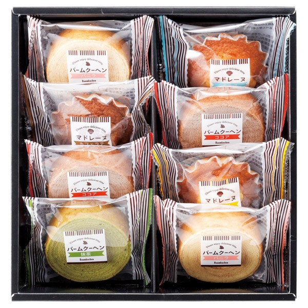 スウィートタイム 焼き菓子セット バームクーヘン ギフト 個包装 バウムクーヘン Bm Bo 県南ギフト