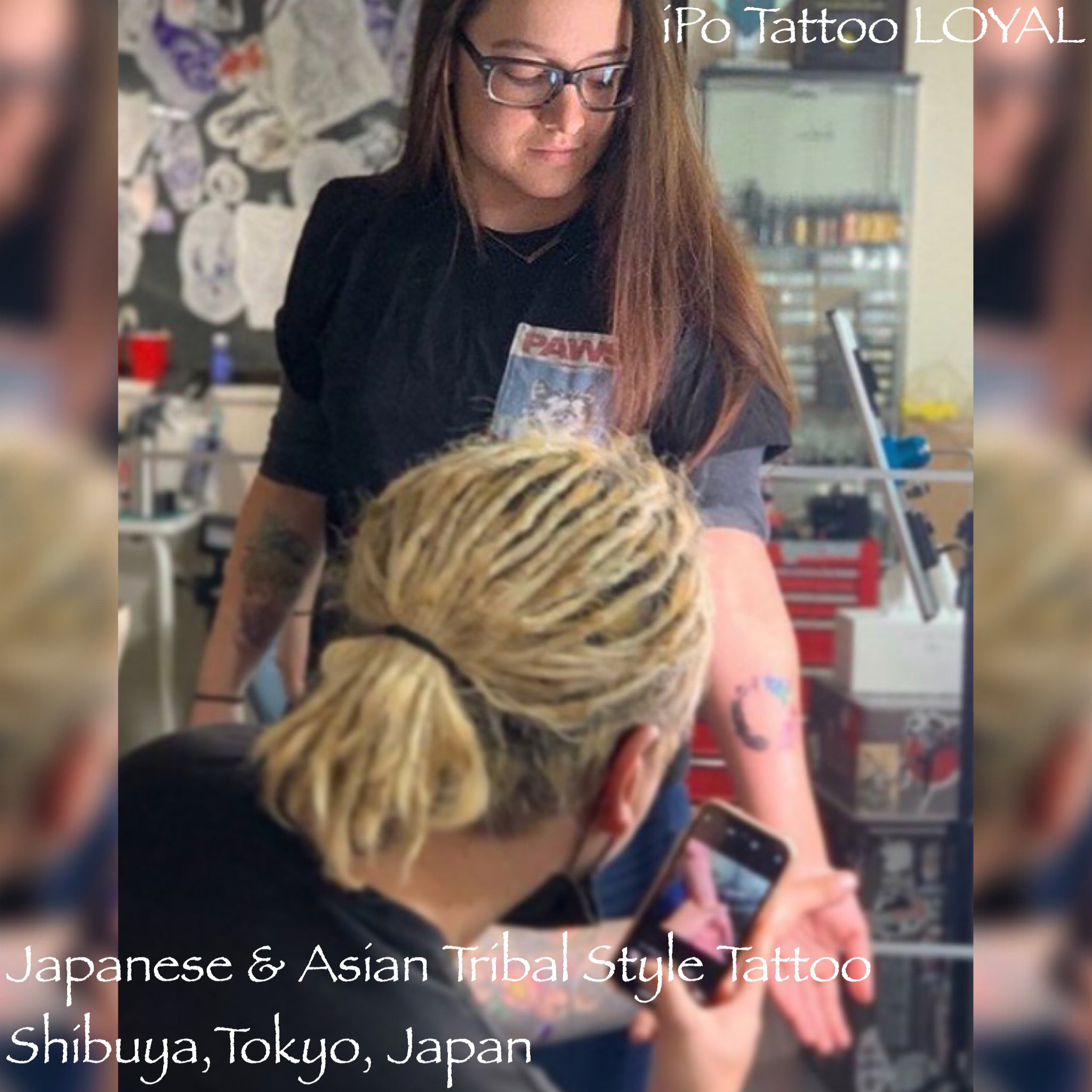 女性向け Girls Tattoo 女の子ガールズタトゥー 東京渋谷タトゥースタジオ Loyal Tattoo Tokyo ロイヤルタトゥースタジオ 渋谷伊彫 東京 アメ村大阪