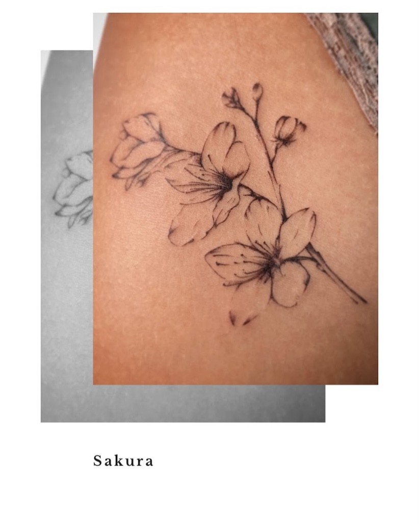 ラインワーク 細い線のタトゥー 東京渋谷タトゥースタジオ 刺青師 渋谷伊彫 Loyal Tattoo Tokyo ロイヤルタトゥースタジオ 渋谷伊彫 東京 アメ村大阪