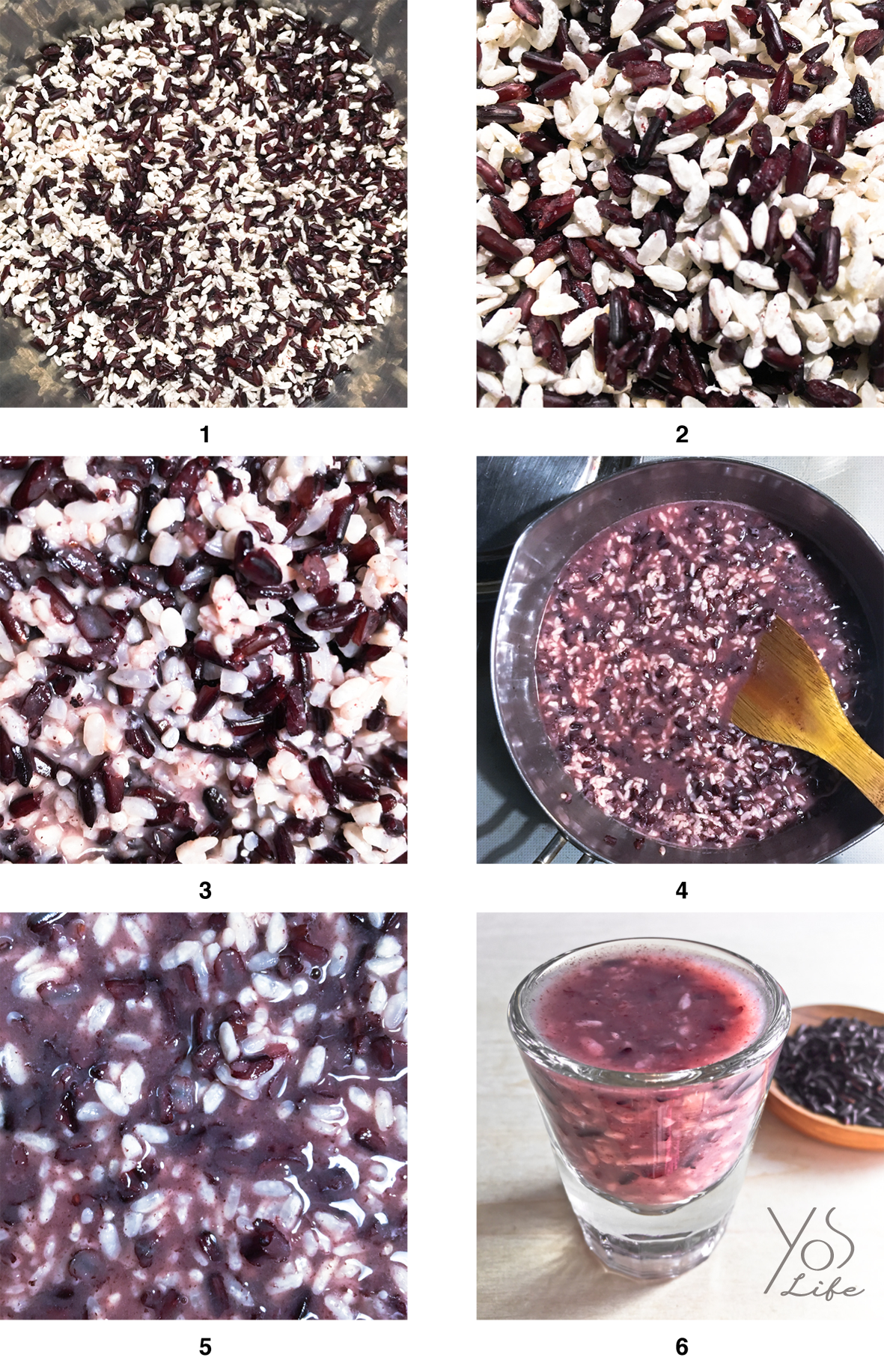 米麹で作る紫黒米甘酒の作り方 Yoslife