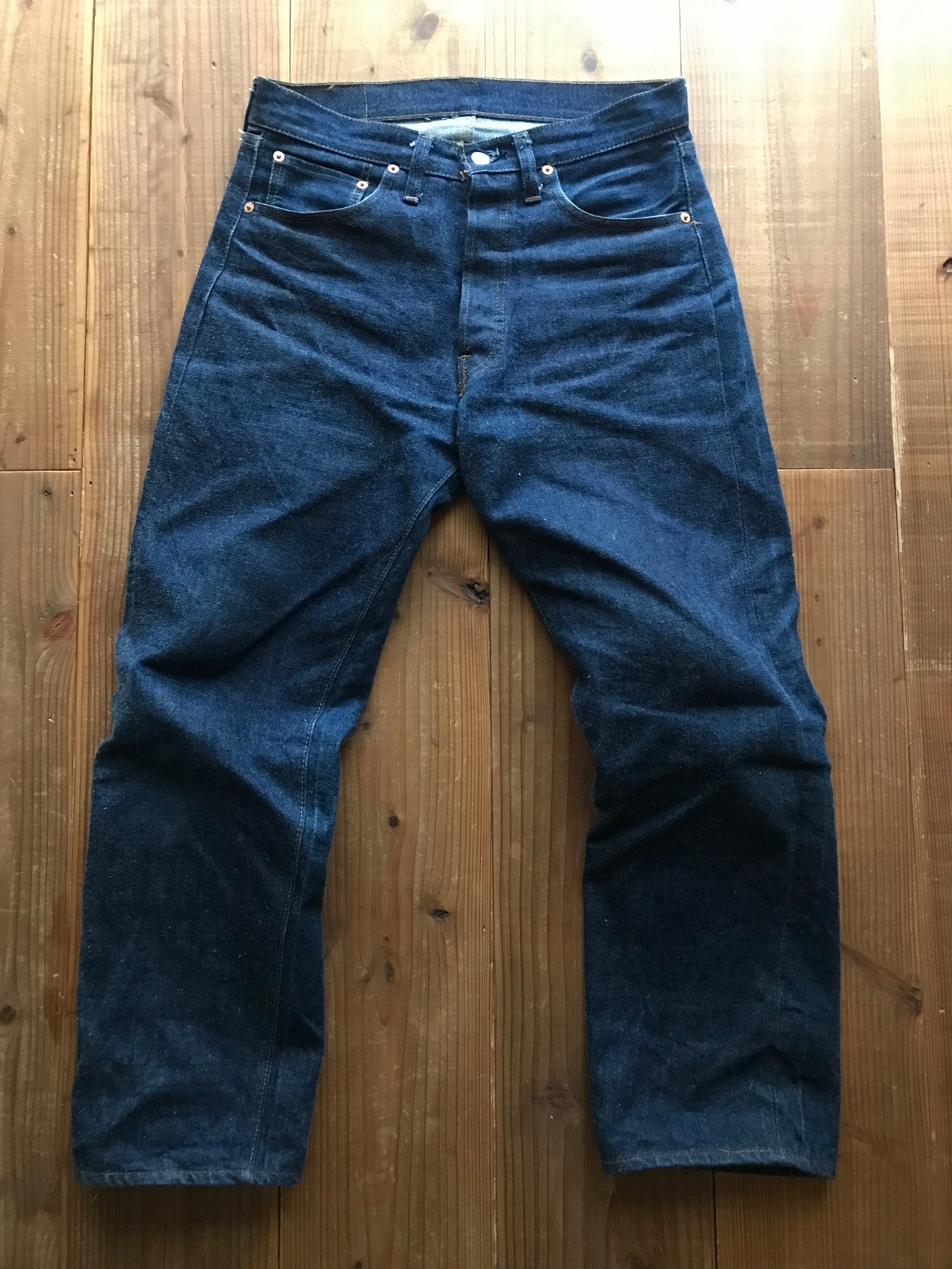 履きこみ報告 Levi S 501 66前期デッドストック Garage Vintage Clothing