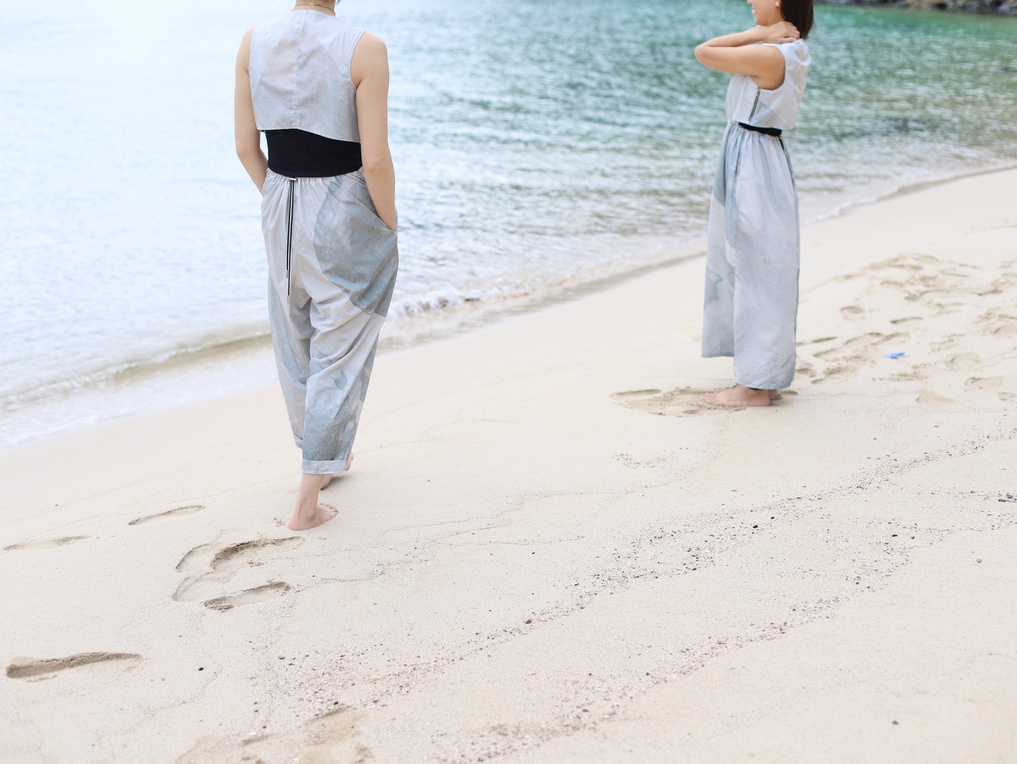 オリジナルテキスタイル Damu ワンピース オールインワンを受注販売いたします Gris Gris ヴィンテージ モダン お洋服とアクセサリ