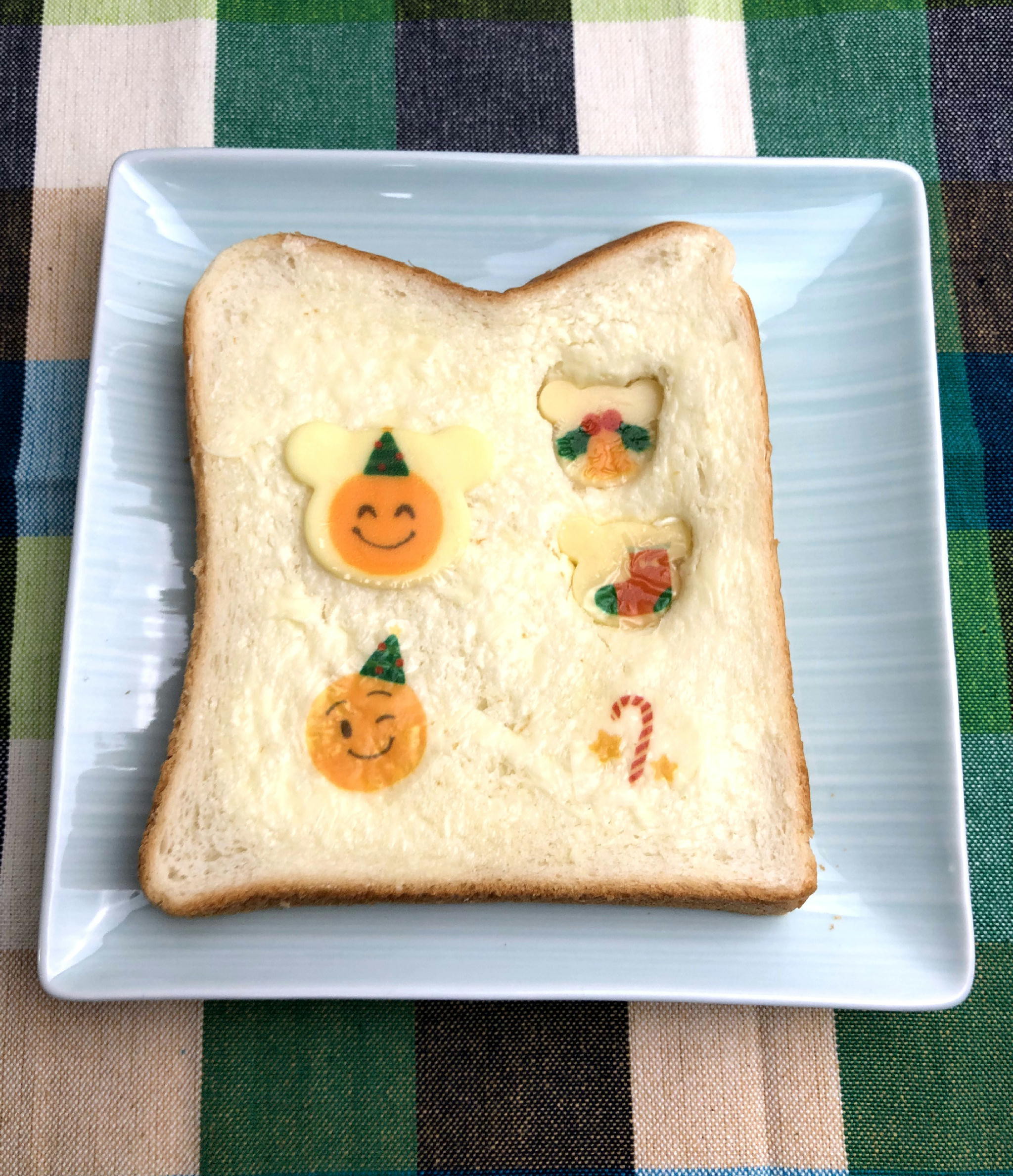 たべられるアート をマーガリン チーズでは長く持ちました Sensyokusai 選食菜