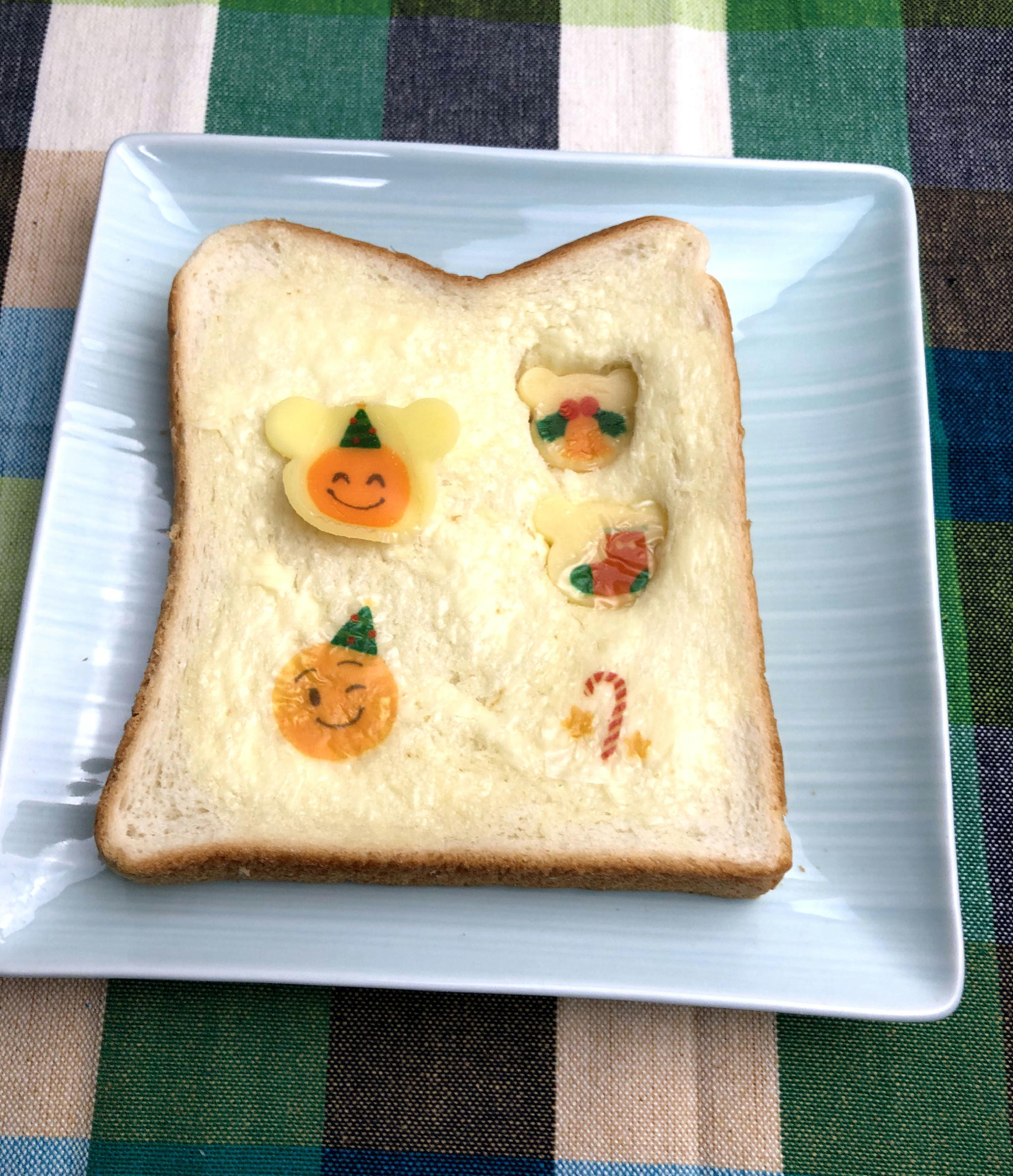 たべられるアート をマーガリン チーズでは長く持ちました Sensyokusai 選食菜