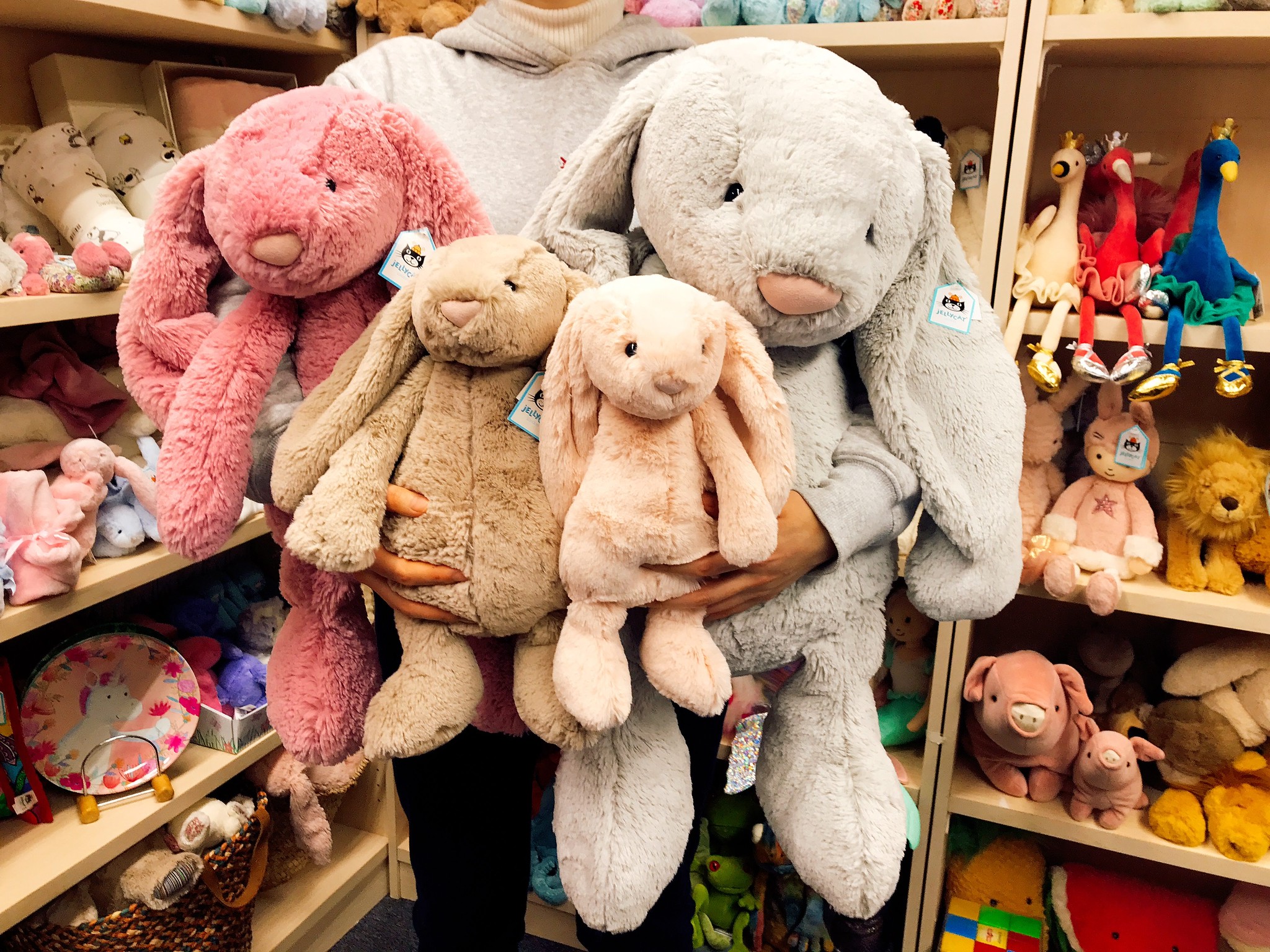 バシュフルバニーベージュのreally Bigサイズ数量限定入荷 ジェリーキャット ジャパン 正規輸入代理店公式オンラインストア