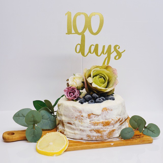 100日のお祝いはケーキトッパーで簡単にかわいく Sol Luna 誕生日 結婚式の飾り付け デコレーションアイテム専門店 100日のお祝いはケーキトッパーで簡単にかわいく Sol Luna 誕生日 結婚式の飾り付け デコレーションアイテム専門店