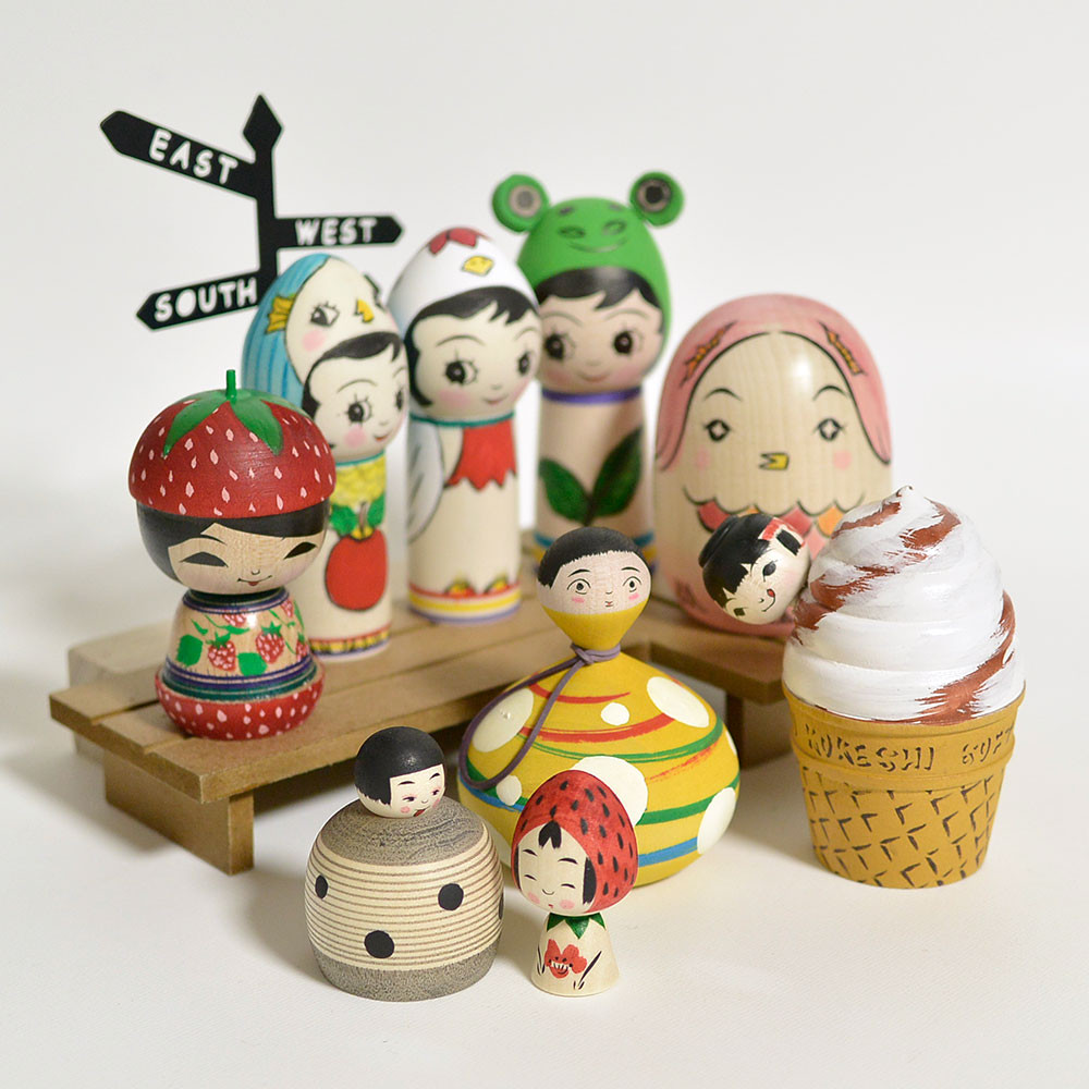 かわいいこけしちゃん達入荷しました コケシア Kokesia かわいいイマドキこけし専門店 オンラインネットショップ通信販売